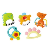 Imagine SET 5 ZORNAITORI DINOZAURI MULTICOLORI