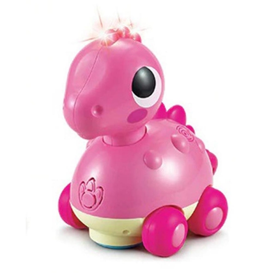 Imagine Baby Dino Huayangosaurus – Dinozaurul roz care luminează distracția!