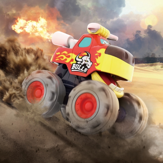 Imagine Mașinuță bebe Monster Truck – Taurășul cel furios
