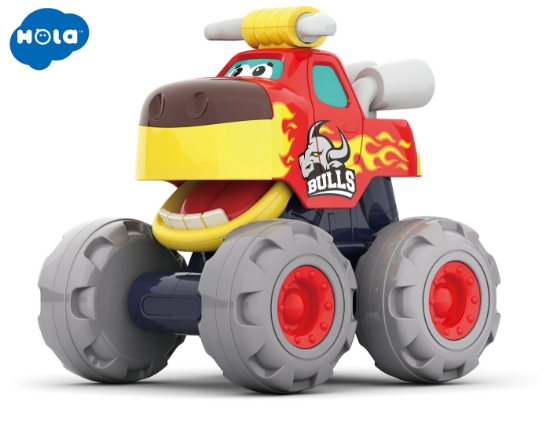Imagine Mașinuță bebe Monster Truck – Taurășul cel furios