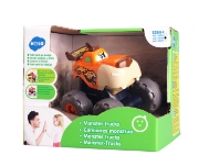 Imagine MASINUTA BEBE MONSTER TRUCK LEOPARDUL INFURIAT