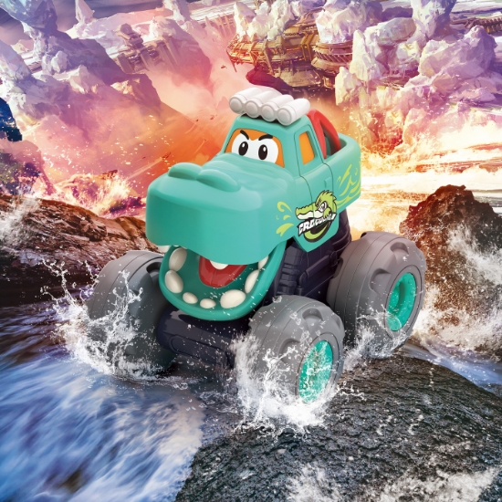 Imagine Mașinuță bebe Monster Truck – Crocodilul