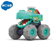 Imagine MASINUTA BEBE MONSTER TRUCK CROCODILUL