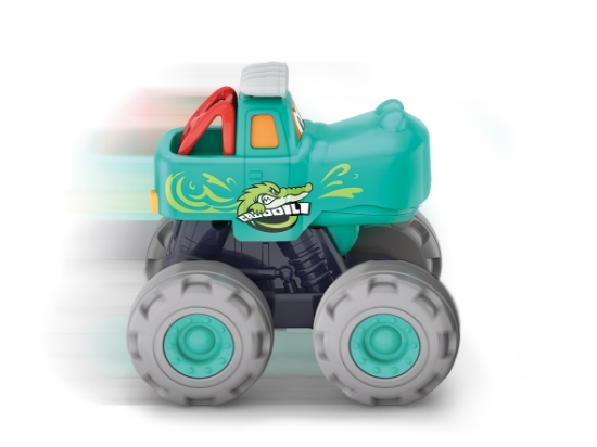 Imagine Mașinuță bebe Monster Truck – Crocodilul
