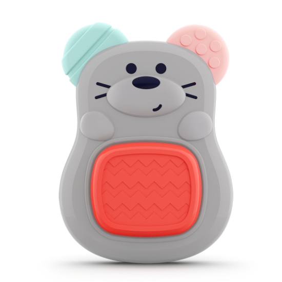 Imagine Set 5 jucării pentru dentiție – animale din pădure în cutie Forest Baby