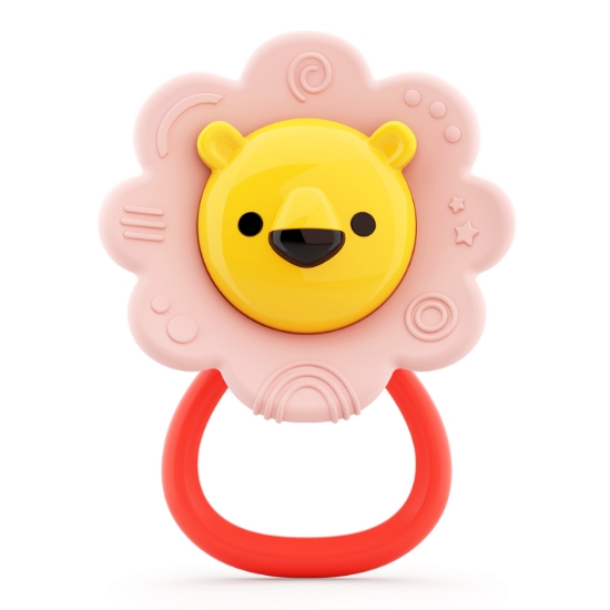 Imagine Set 5 jucării pentru dentiție – animale din pădure în cutie Forest Baby