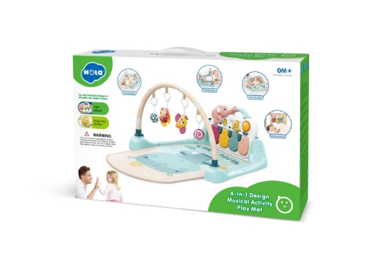 Imagine SALTELUTA DE JOACA INTERACTIVA PENTRU BEBELUSI 4 IN 1