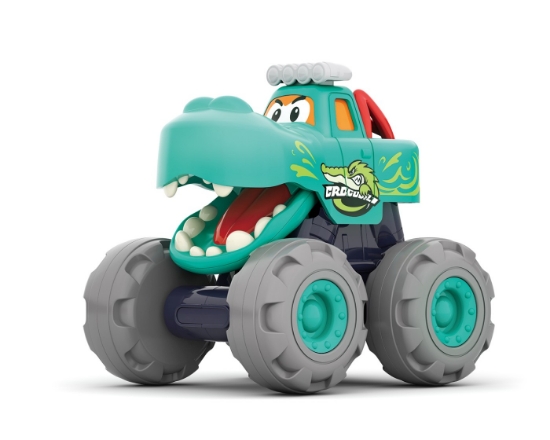 Imagine Set 3 mașinuțe bebe Monster Truck