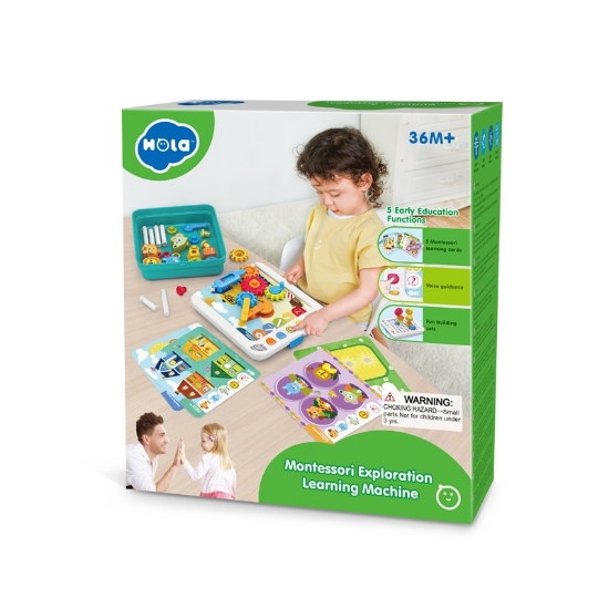 Imagine MASINA DE INVATARE SI EXPLORARE MONTESSORI