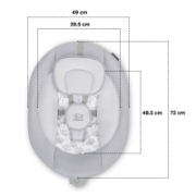 Imagine LEAGAN ELECTRIC KINDERKRAFT LULI, 2 IN 1, GREY