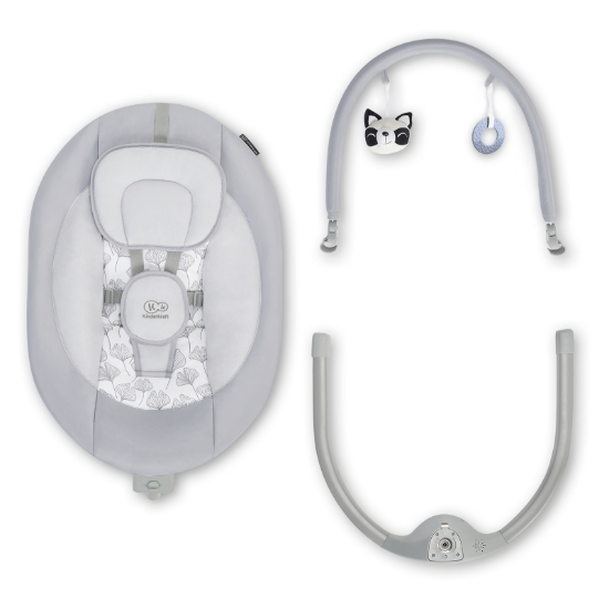 Imagine Leagăn electric Kinderkraft LULI, 2 în 1, Grey