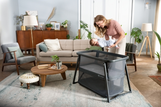 Imagine Pătuț de călătorie Kinderkraft SOFI PLUS 4 în 1, Grey