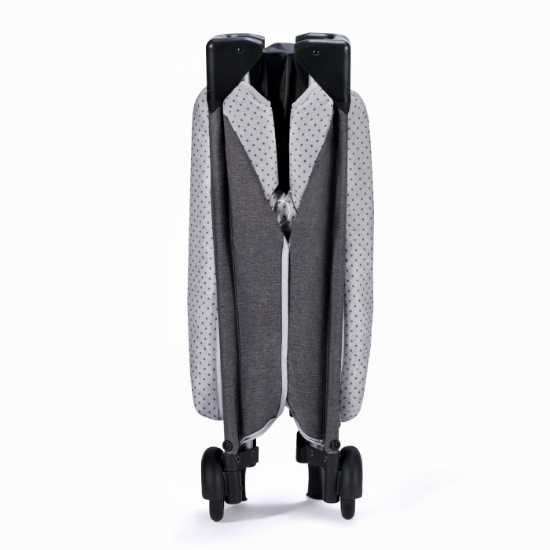 Imagine  Pătuț de călătorie Kinderkraft LEODY cu accesorii, Grey