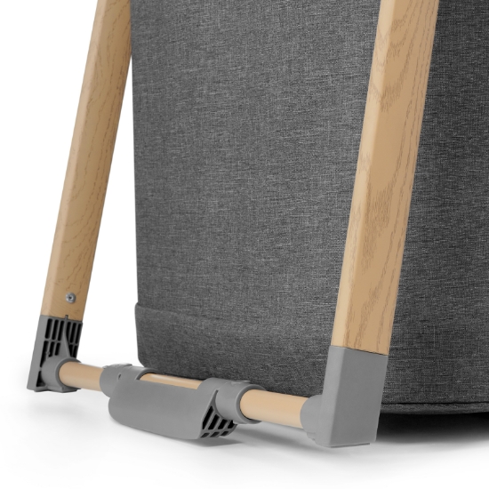 Imagine Pătuț Travel Kinderkraft SOFI, 4 in 1, Grey