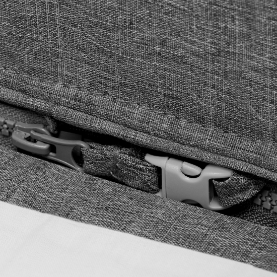 Imagine Pătuț Travel Kinderkraft SOFI, 4 in 1, Grey