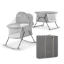 Imagine Pătuț Kinderkraft LOVI, 3 in 1, Grey