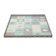 Imagine COVORAS DE JOACA KINDERKRAFT LUNO SHAPES, PUZZLE 3D, SPUMA, MINT