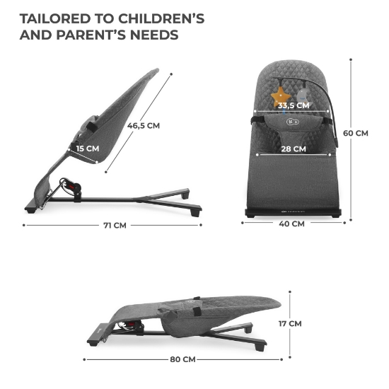 Imagine Balansoar Kinderkraft MIMI, Grey