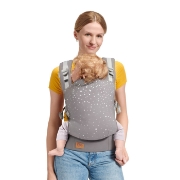 Imagine MARSUPIU ERGONOMIC KINDERKRAFT NINO, PANA LA 20 KG, CONFETTI GREY