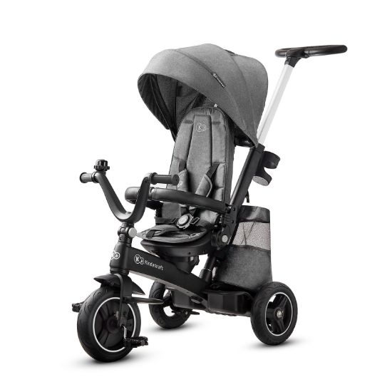 Imagine TRICICLETA KINDERKRAFT EASYTWIST, PLATINUM GREY
