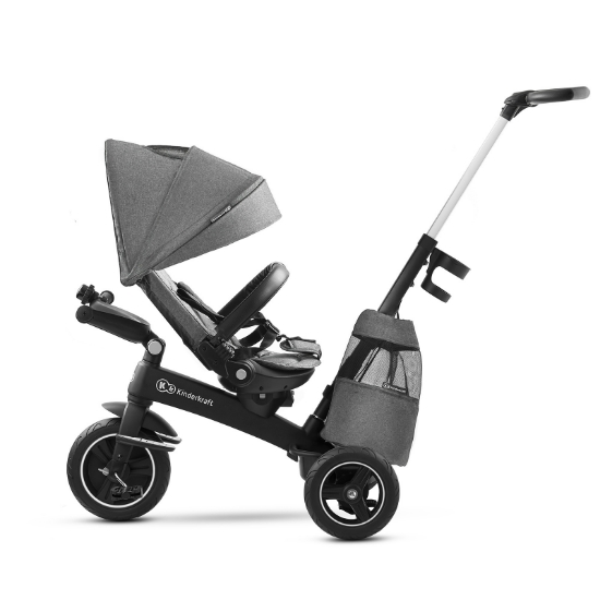 Imagine Tricicletă Kinderkraft Easytwist, Platinum Grey