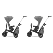 Imagine TRICICLETA KINDERKRAFT EASYTWIST, PLATINUM GREY