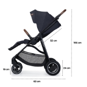 Imagine Cărucior Kinderkraft All Road, Imperial Blue