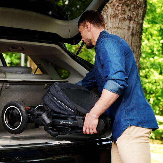 Imagine Cărucior Kinderkraft All Road, Imperial Blue