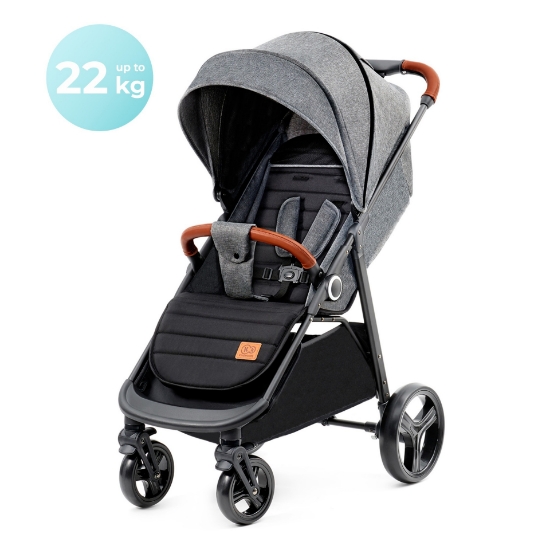 Imagine Cărucior sport Kinderkraft Grande Plus, Grey