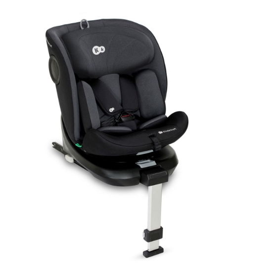 Imagine SCAUN AUTO I-SIZE, 40-150 CM, KINDERKRAFT I-360, BLACK