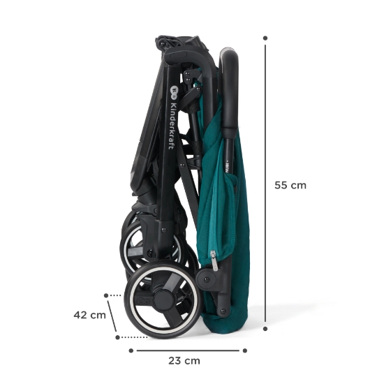 Imagine  Cărucior sport Kinderkraft NUBI, Nature Vibe