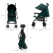 Imagine CARUCIOR SPORT KINDERKRAFT TIK, TIP UMBRELA, GREEN FOREST