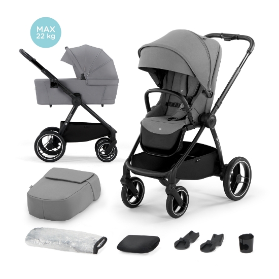 Imagine CARUCIOR KINDERKRAFT NEA, 2 IN 1, PLATINUM GREY