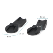 Imagine CARUCIOR KINDERKRAFT NEA, 2 IN 1, PLATINUM GREY