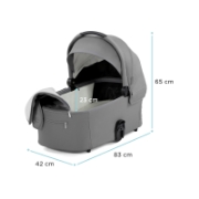 Imagine CARUCIOR KINDERKRAFT NEA, 2 IN 1, PLATINUM GREY