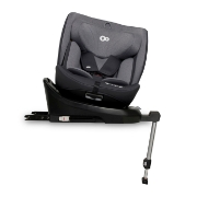 Imagine SCAUN AUTO I-SIZE, 40-150 CM, KINDERKRAFT I-360, GREY