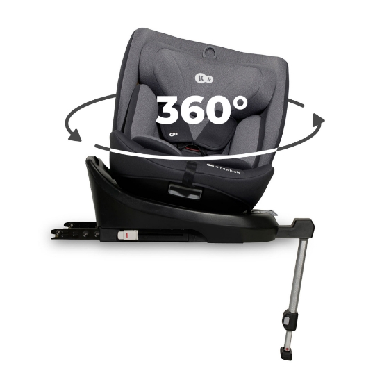 Imagine Scaun auto Kinderkraft I-360 i-Size, 40–150 cm, GREY