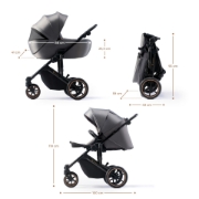 Imagine CARUCIOR 2 IN 1 KINDERKRAFT PRIME 2, SHADOW GREY