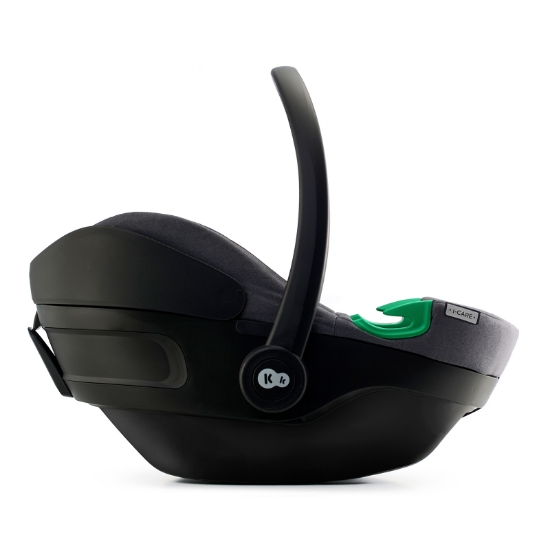 Imagine Scoică auto Kinderkraft I-CARE i-Size 40–87 cm, RWF, Cool Grey