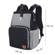 Imagine GEANTA MULTIFUNCTIONALA MAMICI KINDERKRAFT MOLLY, BLACK