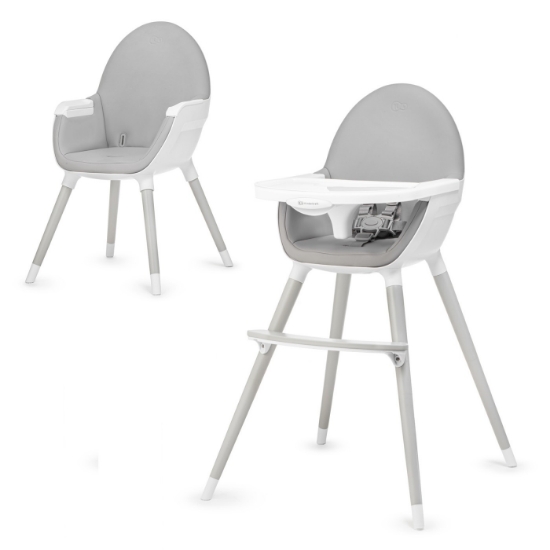Imagine SCAUN DE MASA KINDERKRAFT FINI, 2 IN 1, GREY LEGS