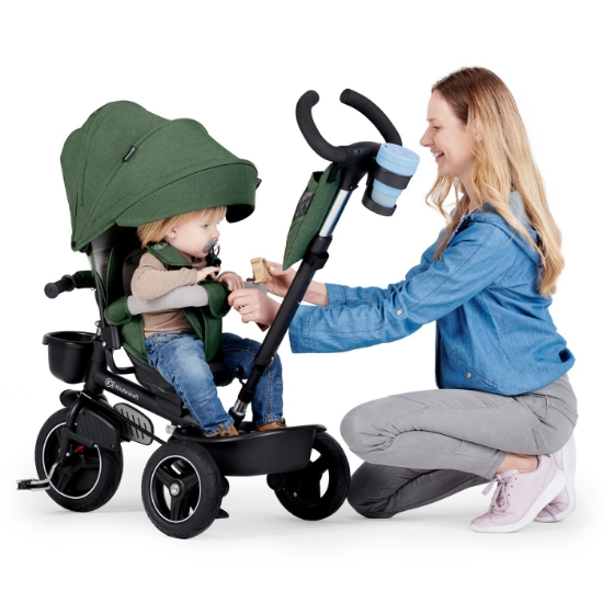 Imagine Tricicletă Kinderkraft SPINSTEP 5 în 1, GREEN