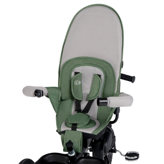 Imagine Tricicletă Kinderkraft SPINSTEP 5 în 1, GREEN