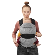 Imagine MARSUPIU ERGONOMIC KINDERKRAFT ADOREE MEI TAI, GREY