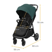 Imagine CARUCIOR SPORT KINDERKRAFT ROUTE, EMERALD GREEN