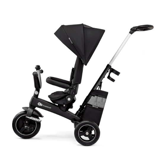 Imagine Tricicletă Kinderkraft Easytwist, Black
