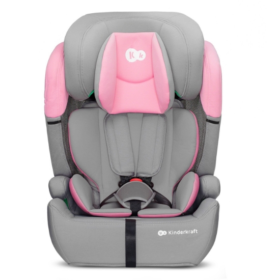 Imagine ChatGPT a spus: Scaun auto Kinderkraft Comfort Up i-Size, 76–150 cm, Pink
