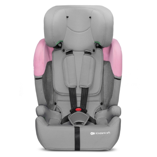 Imagine ChatGPT a spus: Scaun auto Kinderkraft Comfort Up i-Size, 76–150 cm, Pink