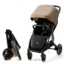 Imagine Cărucior sport ultra compact Kinderkraft MITZY, Linen Beige (0–22 kg)