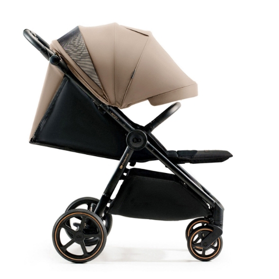 Imagine Cărucior sport ultra compact Kinderkraft MITZY, Linen Beige (0–22 kg)